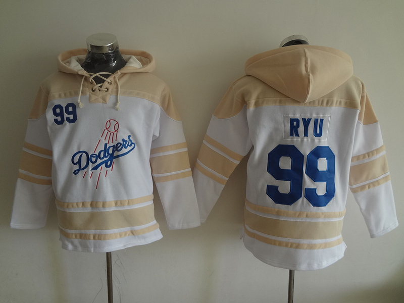 Los Angeles Dodgers #99 Hyun-Jin Ryu White Stitched Hoodie,We sell and wholesale Los Angeles Dodgers #99 Hyun-Jin Ryu White Stitched Hoodie on line form chian!